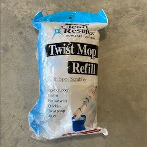 Quickie Clean Results Twist Mop Refill Spot Scrubber Industrial NEW